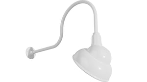 Bock Lighting - 6212-G1 / MED5 / GN30C-G1 - Gooseneck - RLM Series - White