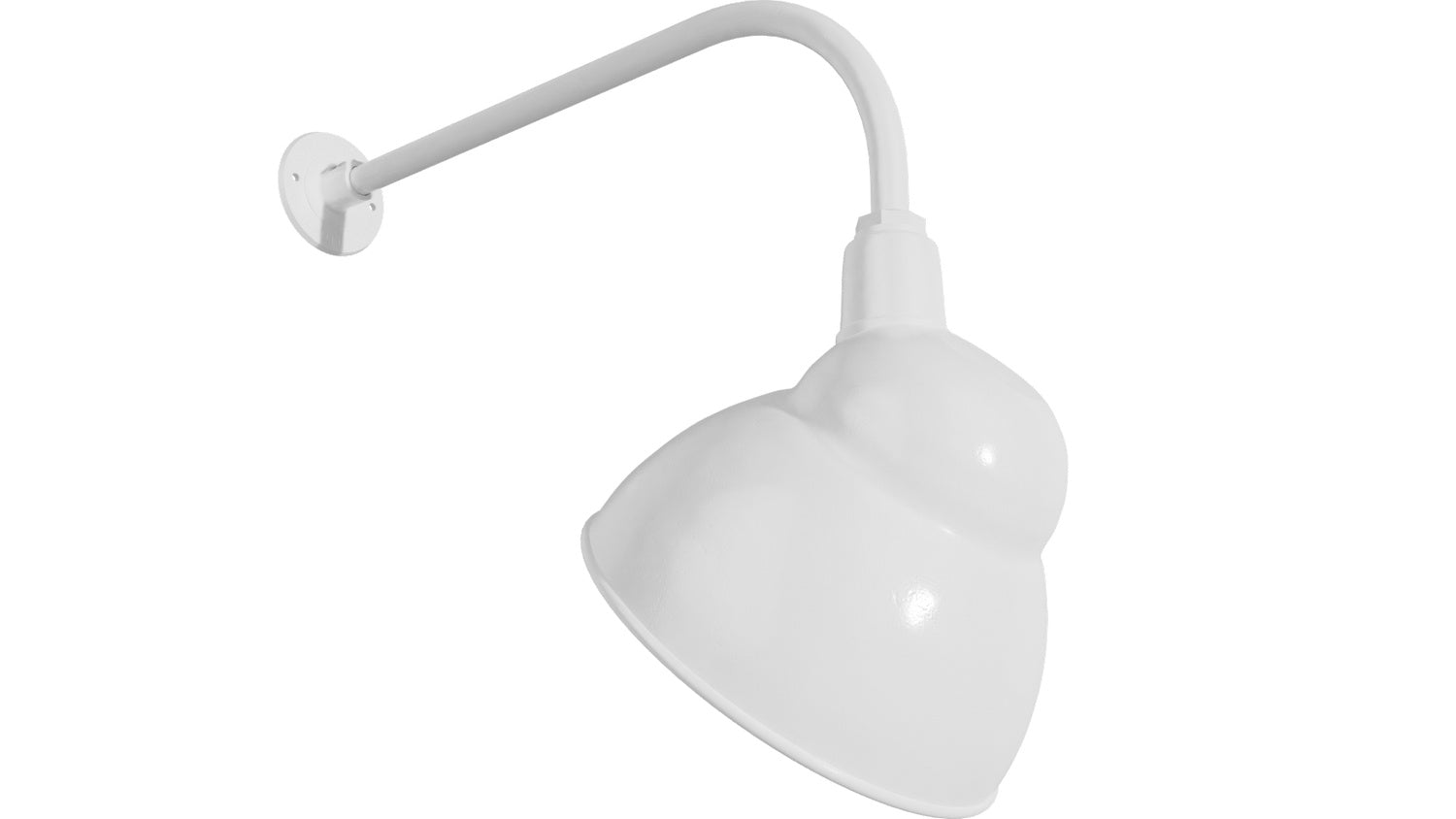 Bock Lighting - 6214-G1 / LAC02 / 41SF / GN25J-G1 - Gooseneck - RLM Series - White