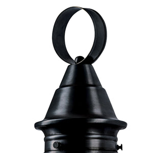 Norwell Lighting - 1711-BL-CL - One Light Post Mount - American Onion - Black