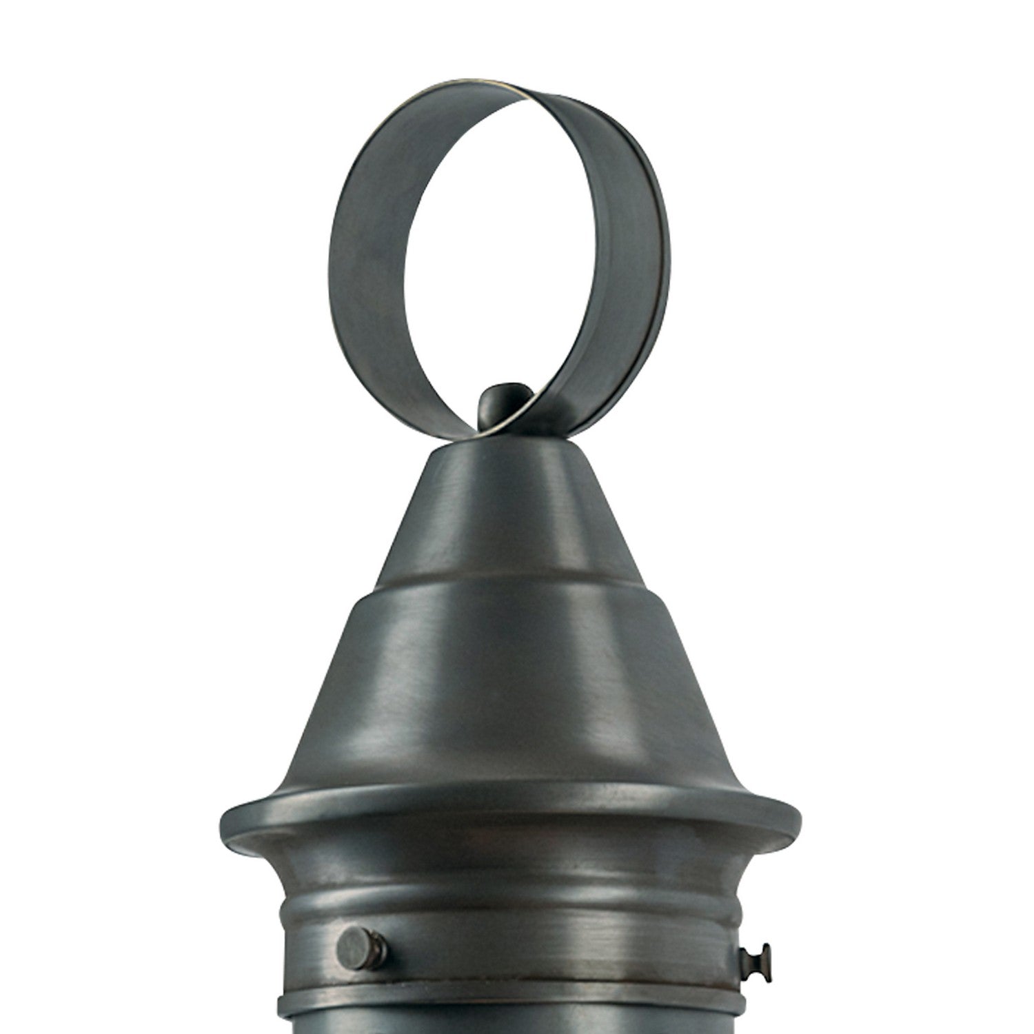 Norwell Lighting - 1711-GM-CL - One Light Post Mount - American Onion - Gun Metal