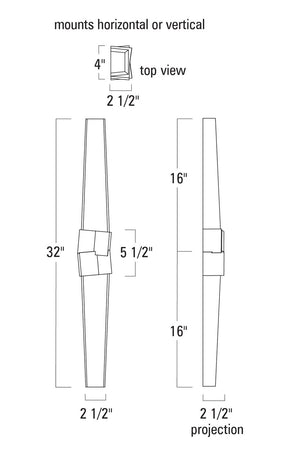 Norwell Lighting - 8187-SB-MA - LED Vanity - Ciro - Satin Brass