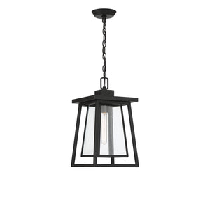 Savoy House - 5-2025-BK - One Light Outdoor Hanging Lantern - Denver - Matte Black