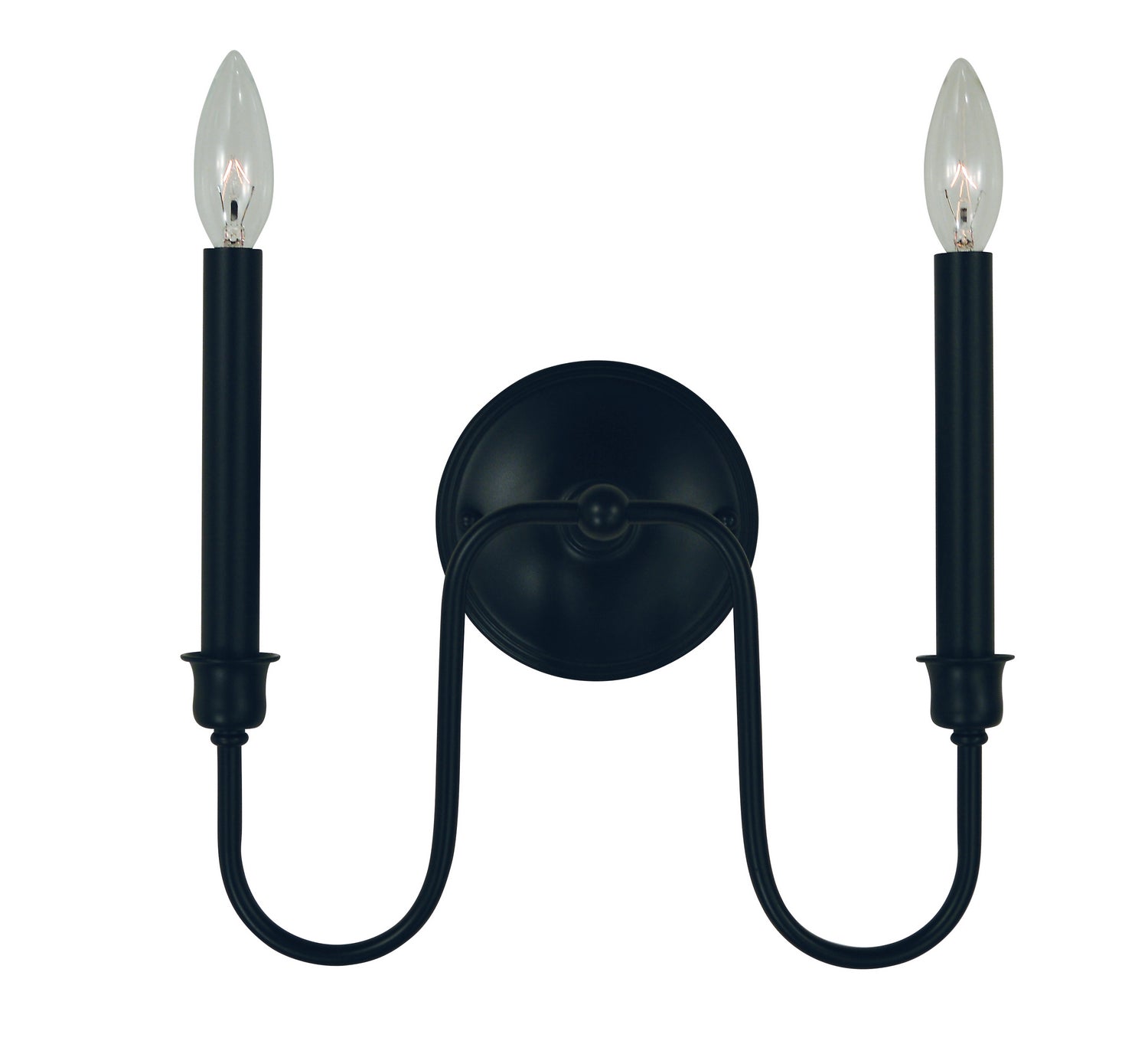 Framburg - L1132 MBLACK - Two Light Wall Sconce - Jasper - Matte Black