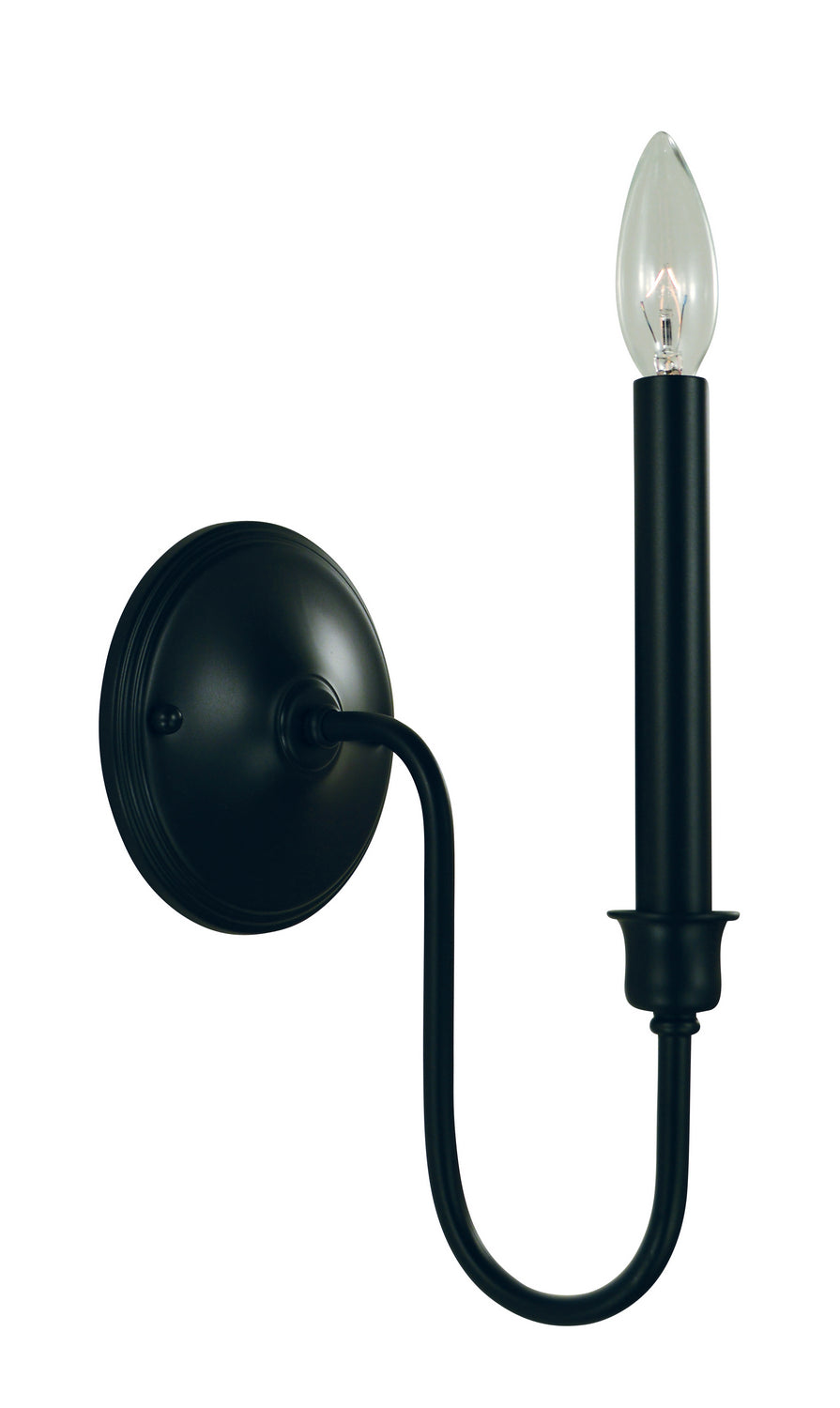 Framburg - L1131 MBLACK - One Light Wall Sconce - Jasper - Matte Black