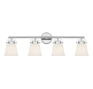 Savoy House - 8-1627-4-11 - Four Light Bathroom Vanity - Kaden - Polished Chrome