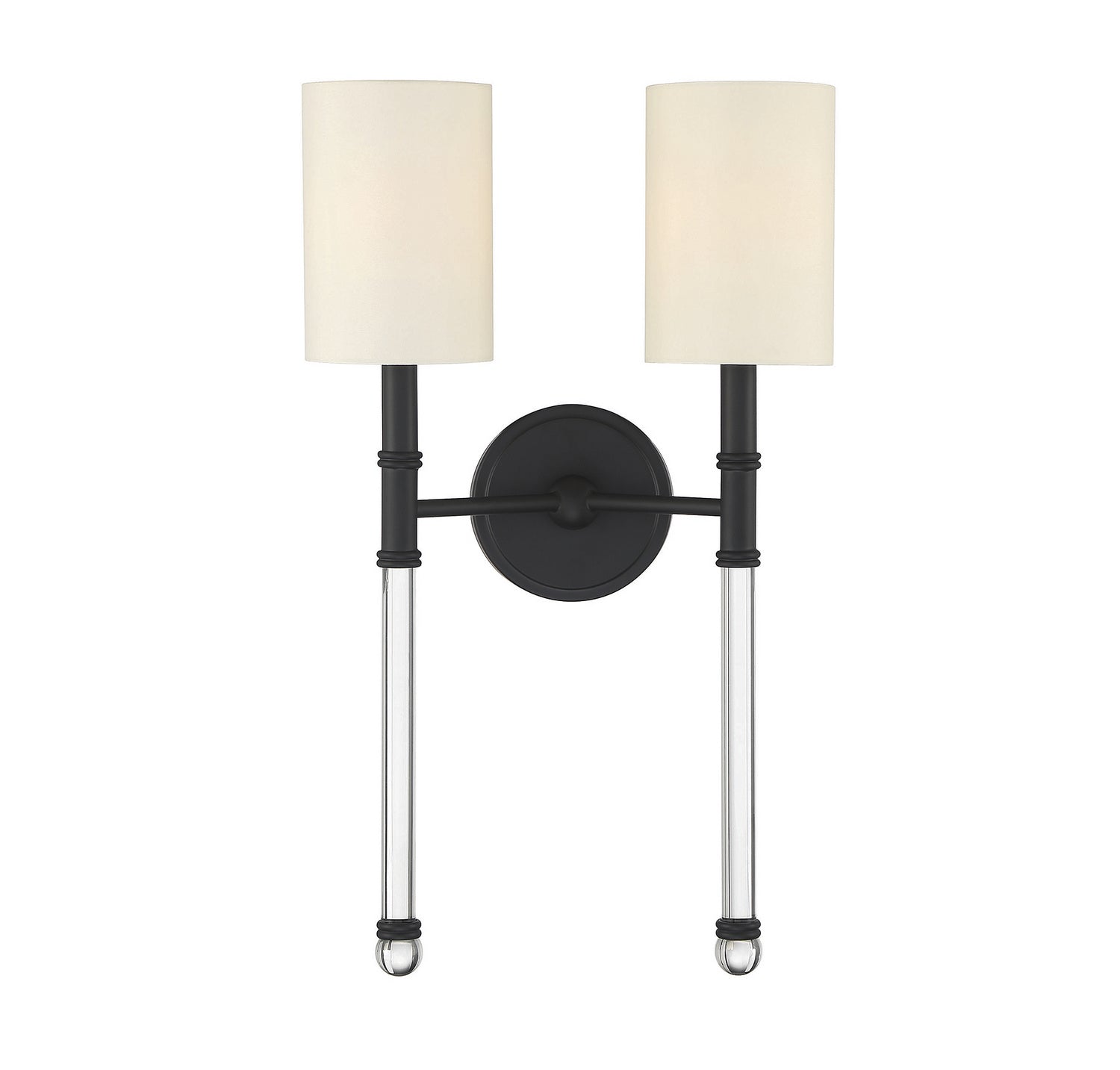 Savoy House - 9-103-2-89 - Two Light Wall Sconce - Fremont - Matte Black