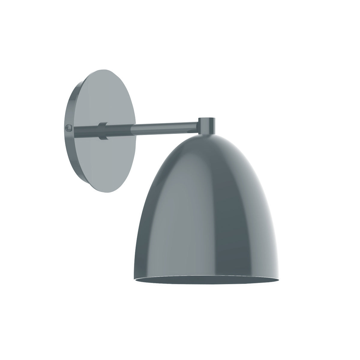 Montclair Light Works - SCK417-40 - One Light Wall Sconce - J-Series - Slate Gray