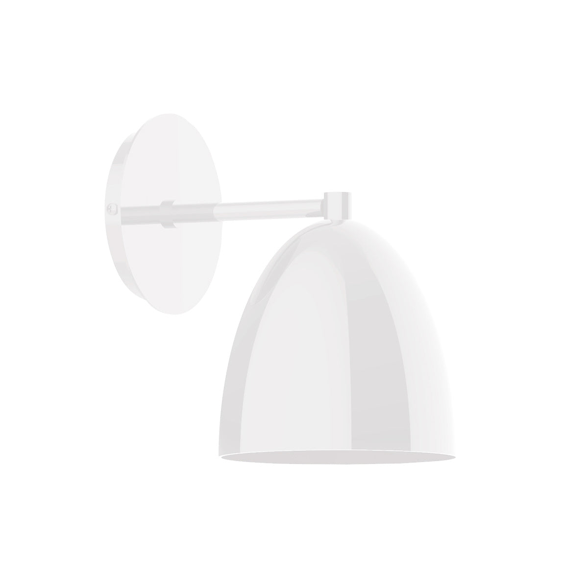 Montclair Light Works - SCK417-44 - One Light Wall Sconce - J-Series - White