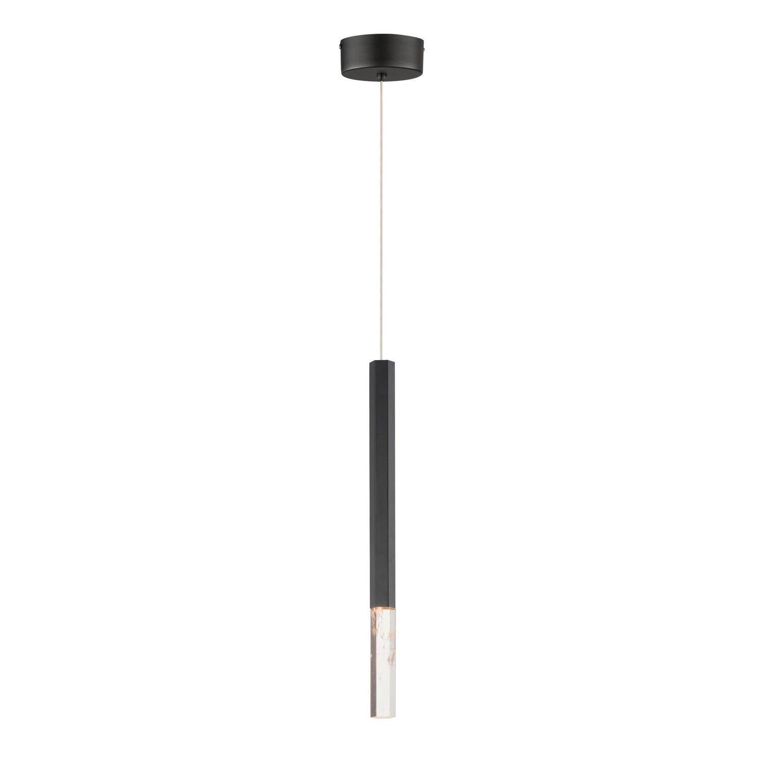 ET2 - E11021-95BK - LED Pendant - Diaphane - Black