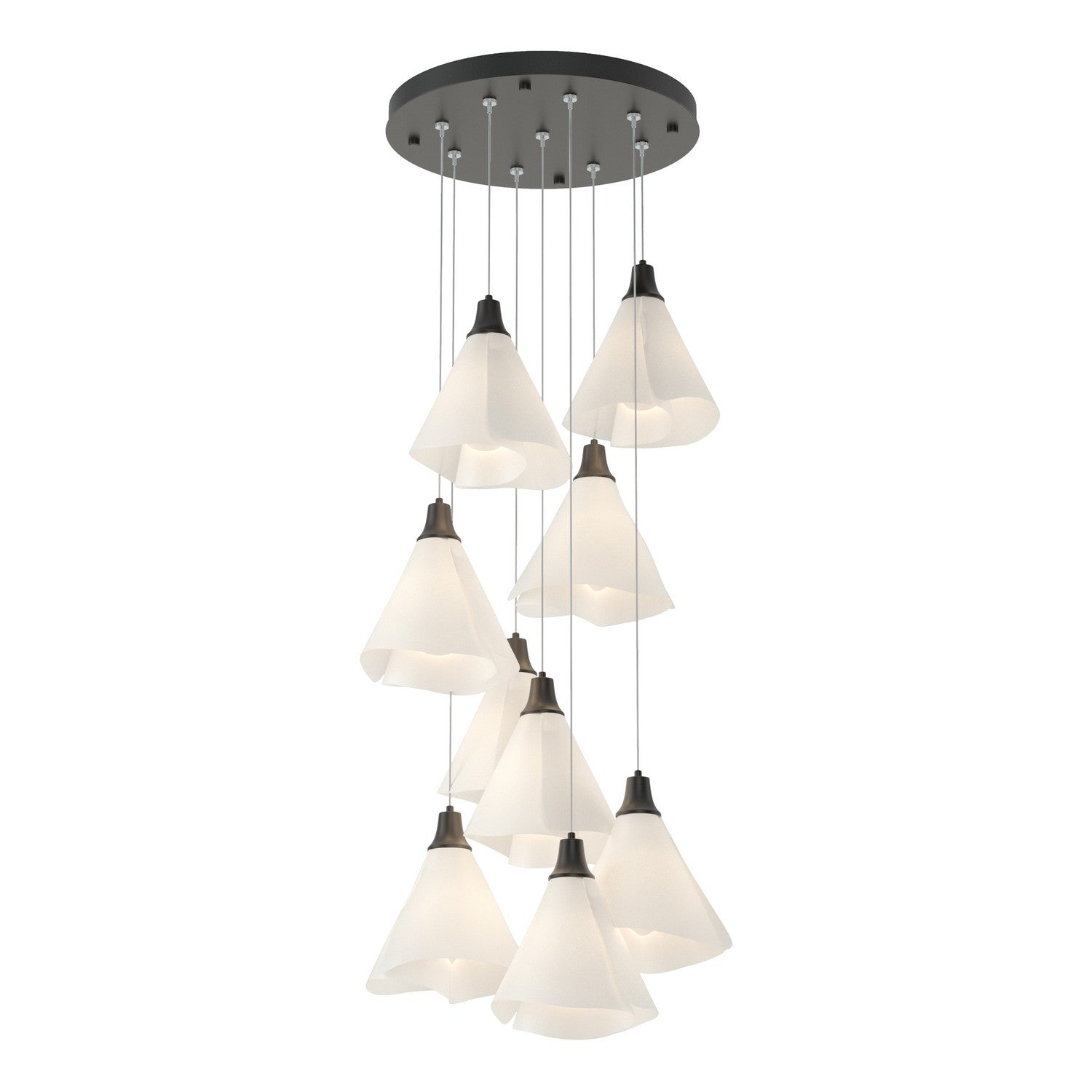 Hubbardton Forge - 131102-SKT-STND-10-SH1987 - LED Pendant - Mobius - Black
