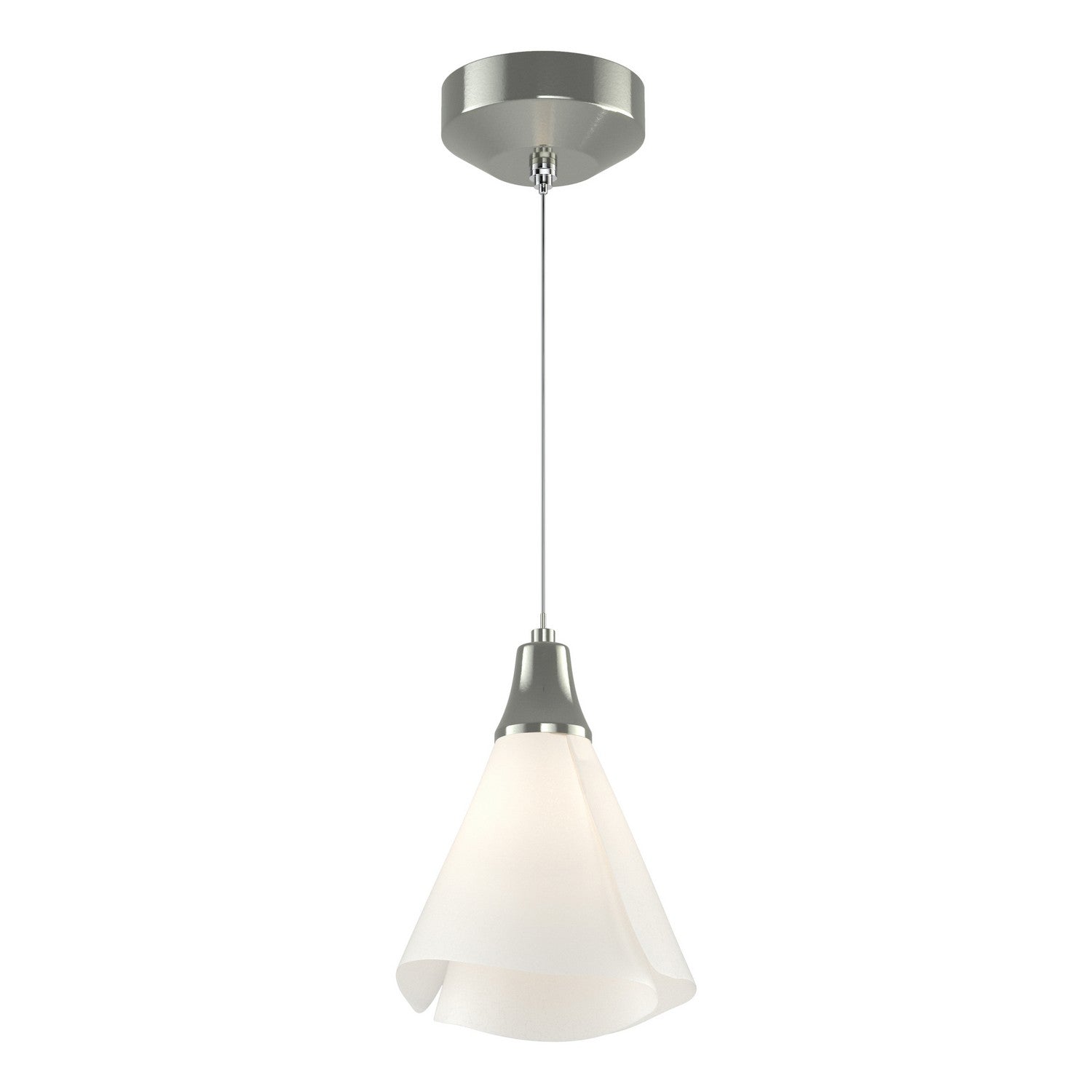 Hubbardton Forge - 161181-SKT-STND-85-SH1987 - LED Mini Pendant - Mobius - Sterling