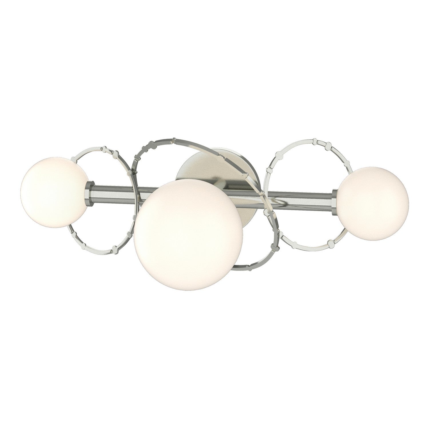 Hubbardton Forge - 201360-SKT-85-GG0712 - Three Light Bath Sconce - Olympus - Sterling