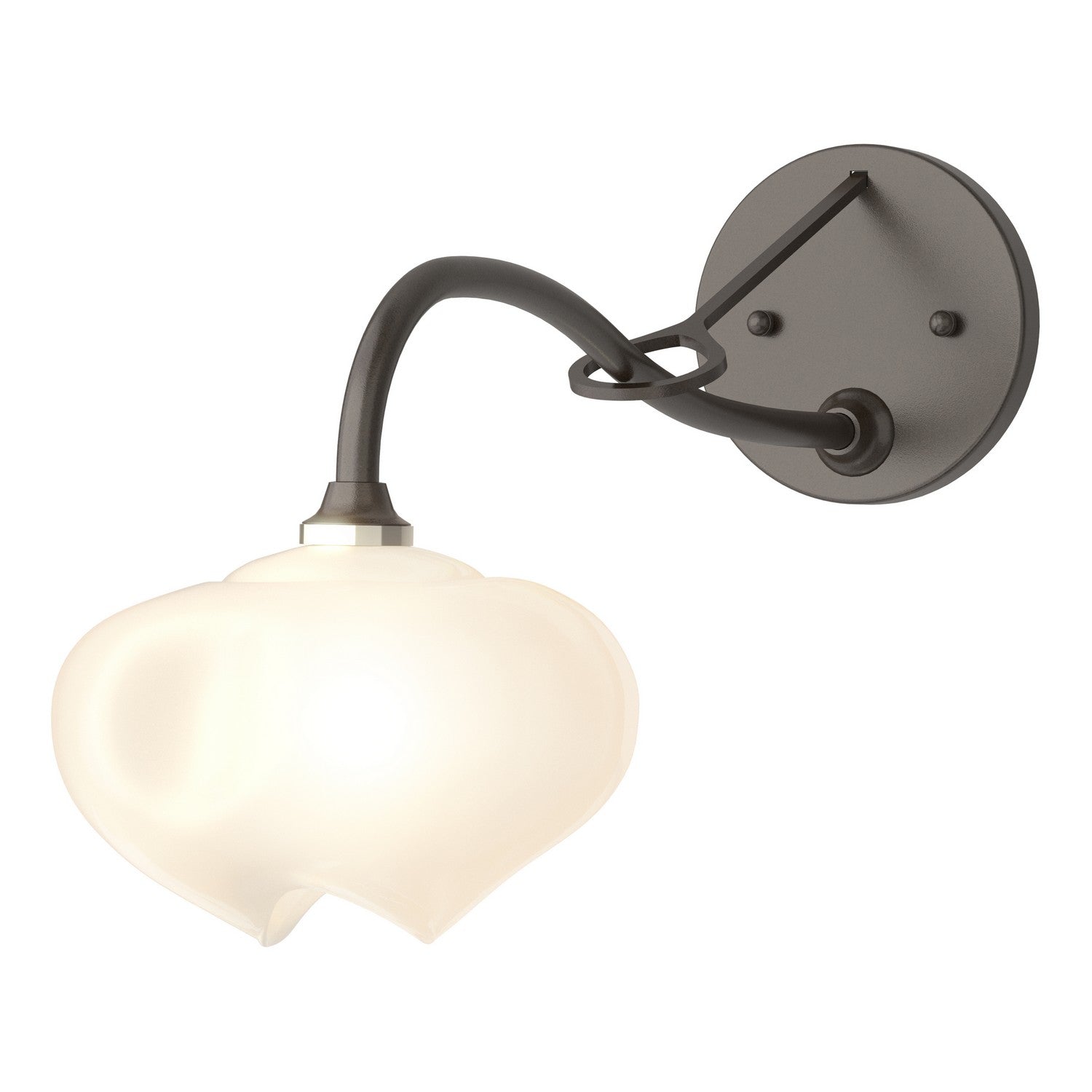 Hubbardton Forge - 201371-SKT-14-FD0710 - Ume 1-Light Long-Arm Sconce - Ume - Oil Rubbed Bronze