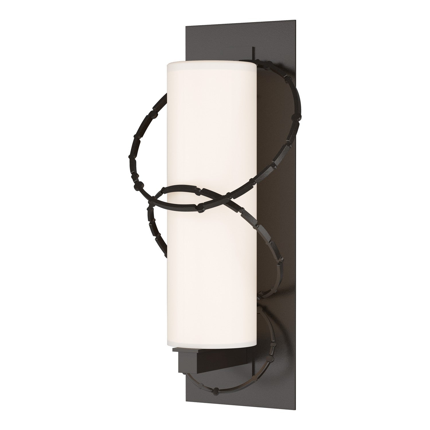 Hubbardton Forge - 302403-SKT-14-GG0037 - One Light Outdoor Wall Sconce - Olympus - Coastal Oil Rubbed Bronze