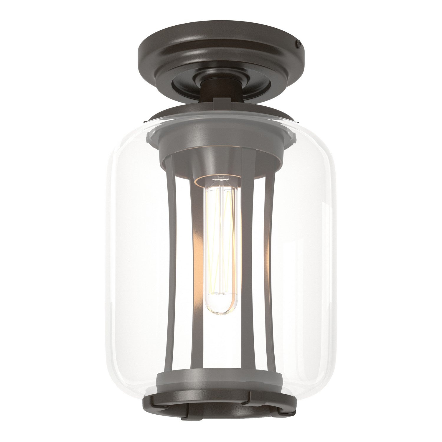 Hubbardton Forge - 352551-SKT-14-ZM0723 - One Light Outdoor Semi-Flush Mount - Fairwinds - Coastal Oil Rubbed Bronze