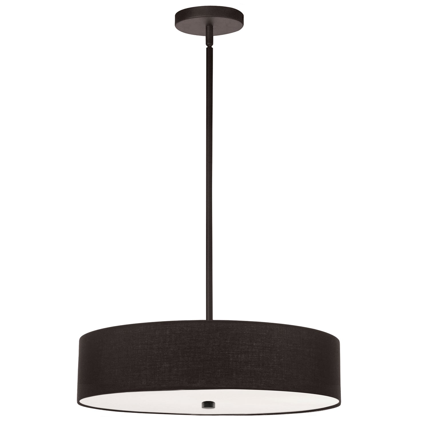 Dainolite Ltd - 571-204P-MB-BK - Four Light Pendant - Everly - Black