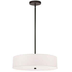 Dainolite Ltd - 571-204P-MB-WH - Four Light Pendant - Everly - White