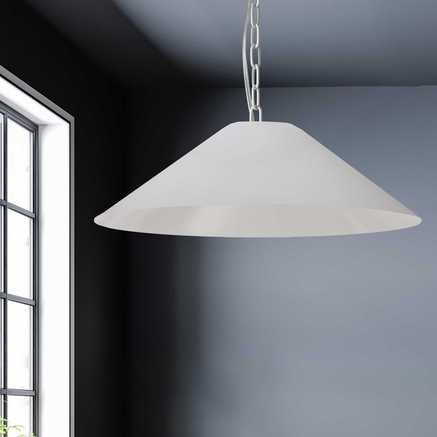 Dainolite Ltd - PSY-L-MW-790 - One Light Pendant - Presley - White