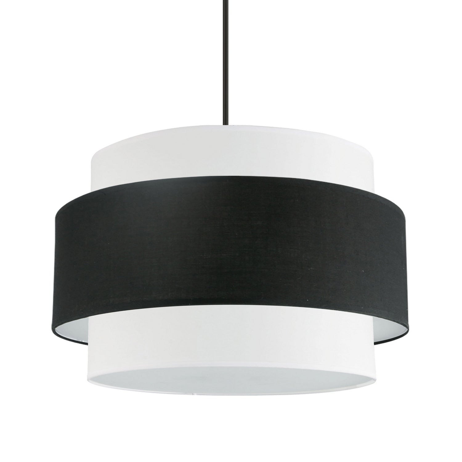 Dainolite Ltd - PYA-224C-MB-BW - Four Light Chandelier - Priya - Black