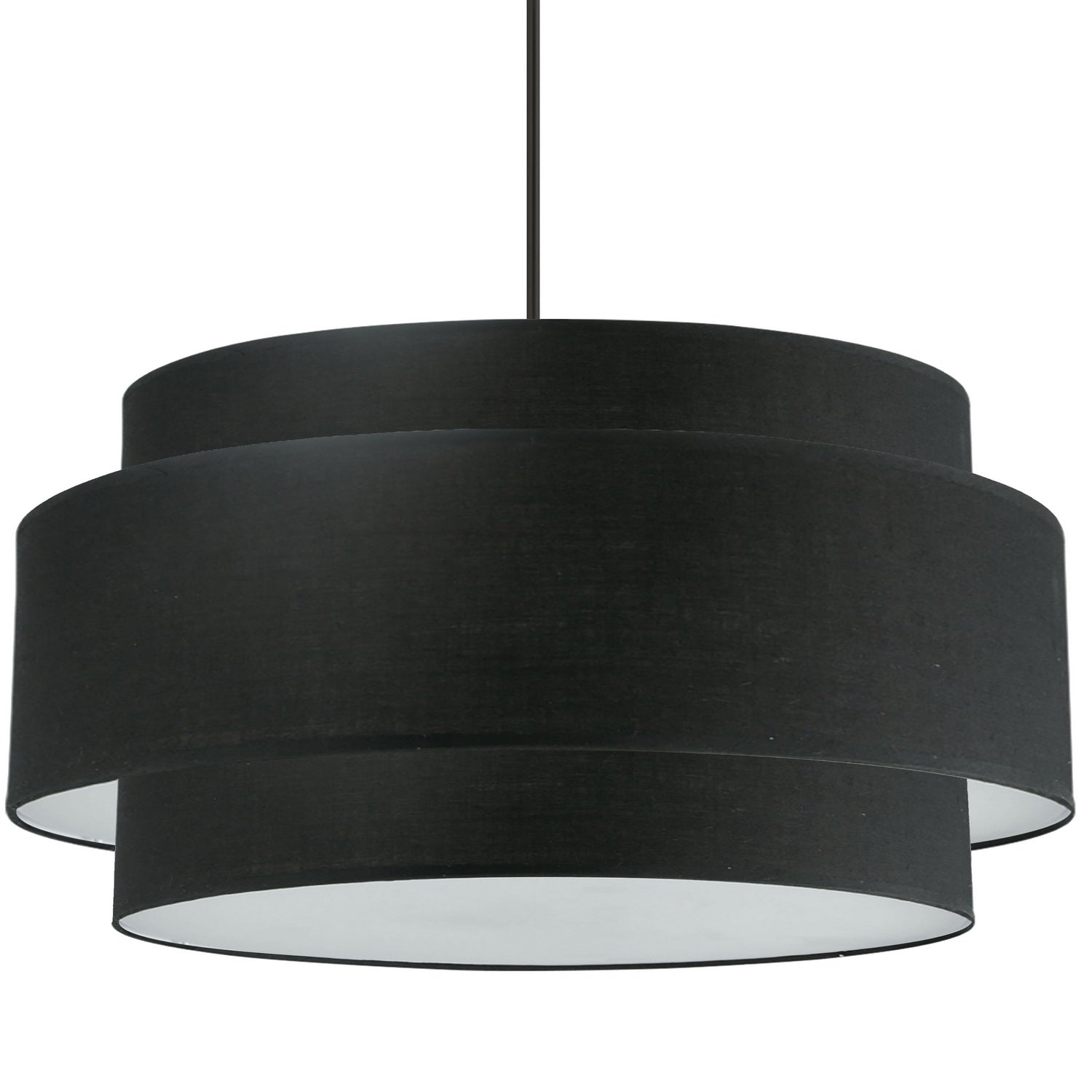 Dainolite Ltd - PYA-304C-MB-BK - Four Light Chandelier - Priya - Black