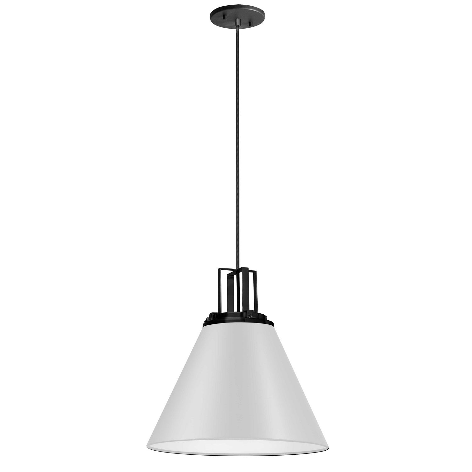 Dainolite Ltd - SNS-141P-MW-MB - One Light Pendant - Sonus - White