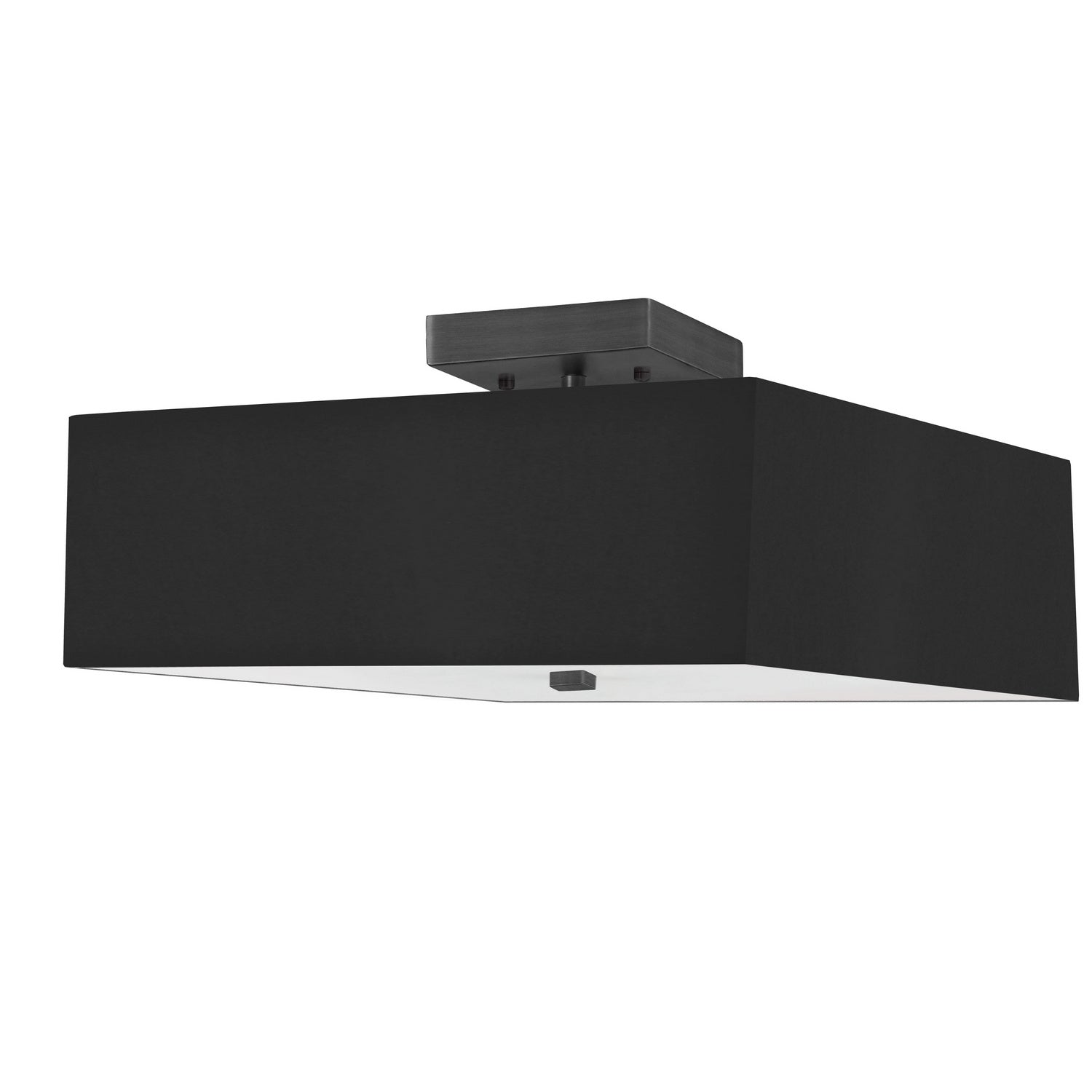 Dainolite Ltd - SRN-143SF-MB-BK - Three Light Semi-Flush Mount - Seren - Black