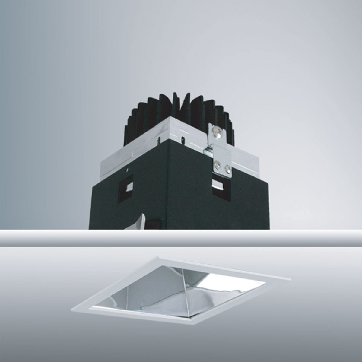 Eurofase - 21968-013 - LED REC,4IN,SQ SPECULAR,CHR - Chrome
