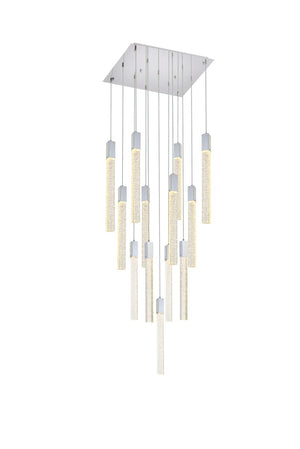 Elegant Lighting - 2066G26C - 13 Light Pendant - Weston - Chrome