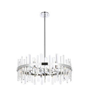 Elegant Lighting - 2200D32C - 16 Light Chandelier - Serena - Chrome