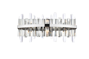 Elegant Lighting - 2200W24C - Six Light Bath Sconce - Serena - Chrome