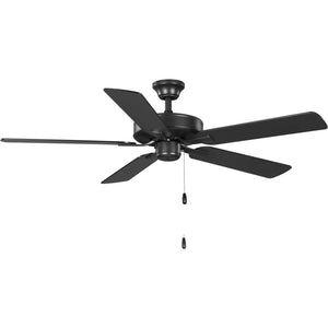 Progress Lighting - P250080-143 - 52"Ceiling Fan - Airpro Builder Fan - Graphite