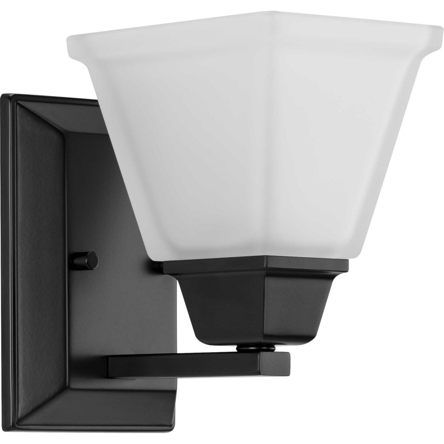 Progress Lighting - P300158-31M - One Light Bath Vanity - Clifton Heights - Matte Black