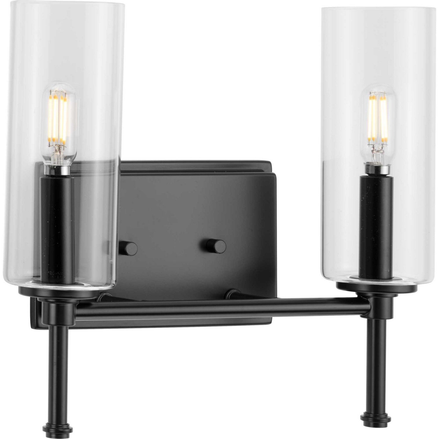 Progress Lighting - P300357-31M - Two Light Bath Vanity - Elara - Matte Black