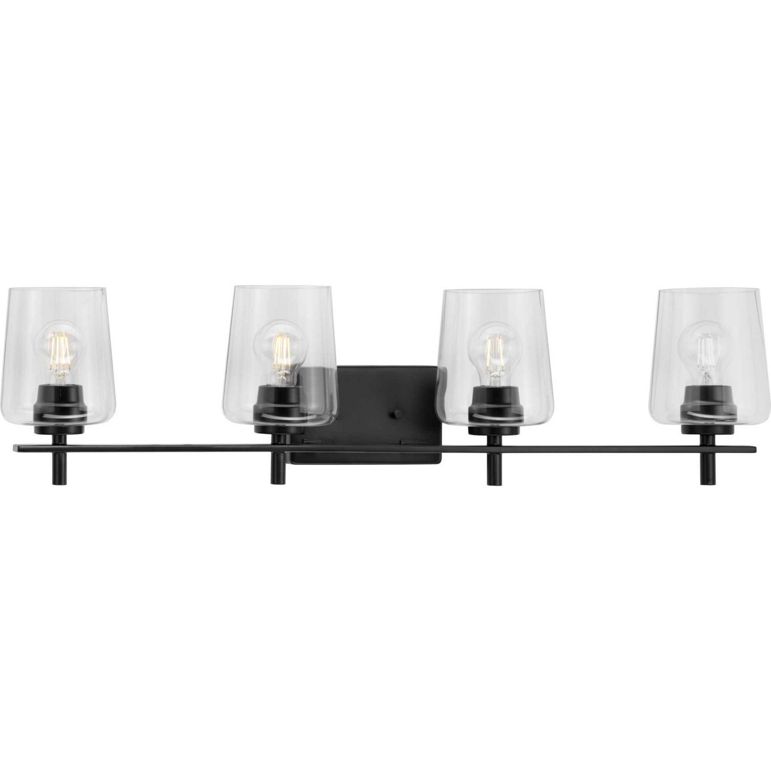 Progress Lighting - P300363-31M - Four Light Bath Vanity - Calais - Matte Black