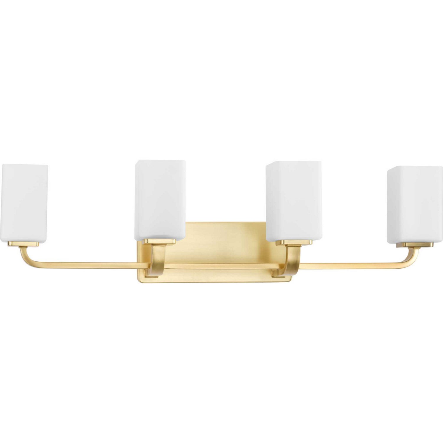 Progress Lighting - P300371-012 - Four Light Bath Vanity - Cowan - Satin Brass