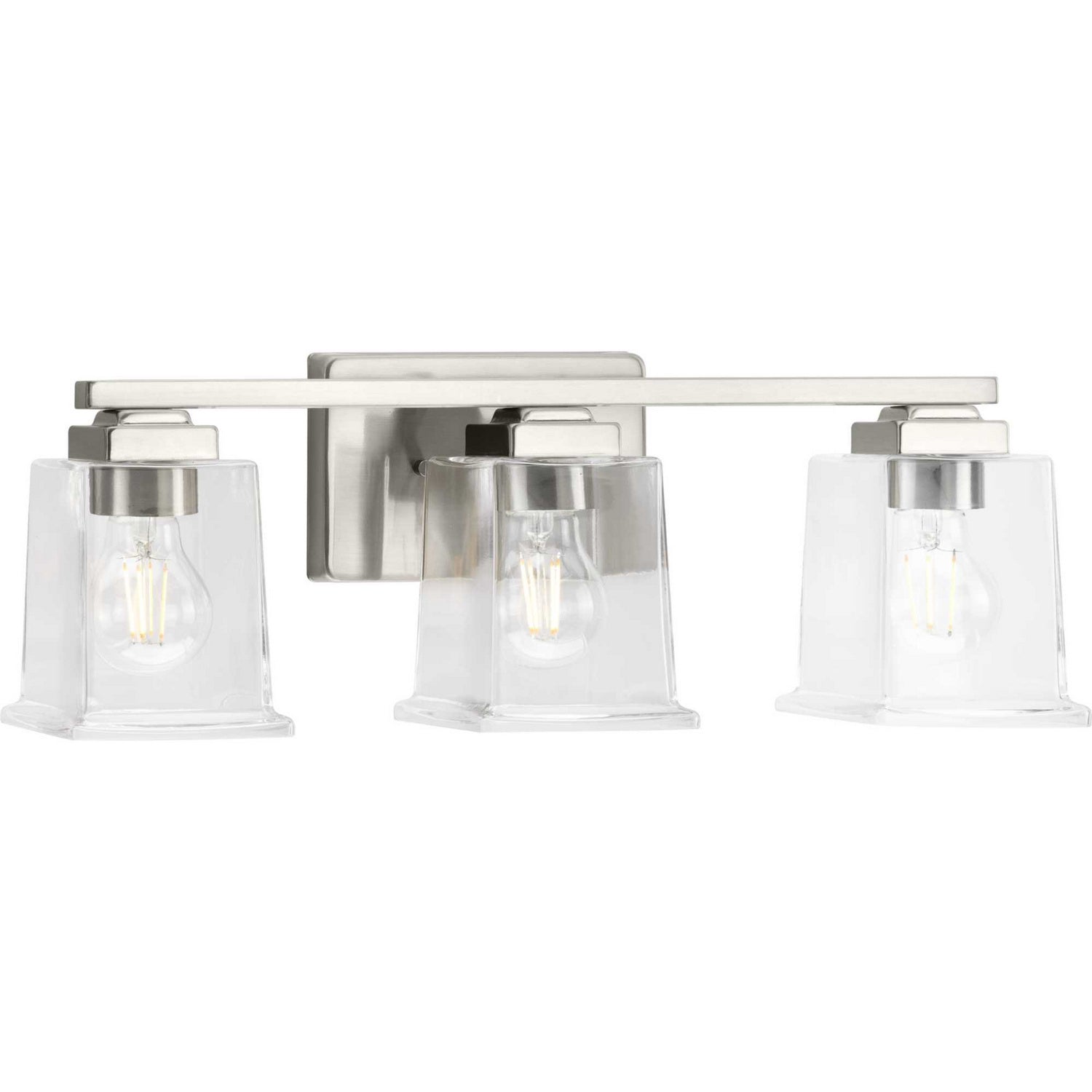 Progress Lighting - P300379-009 - Three Light Bath Vanity - Gilmour - Brushed Nickel