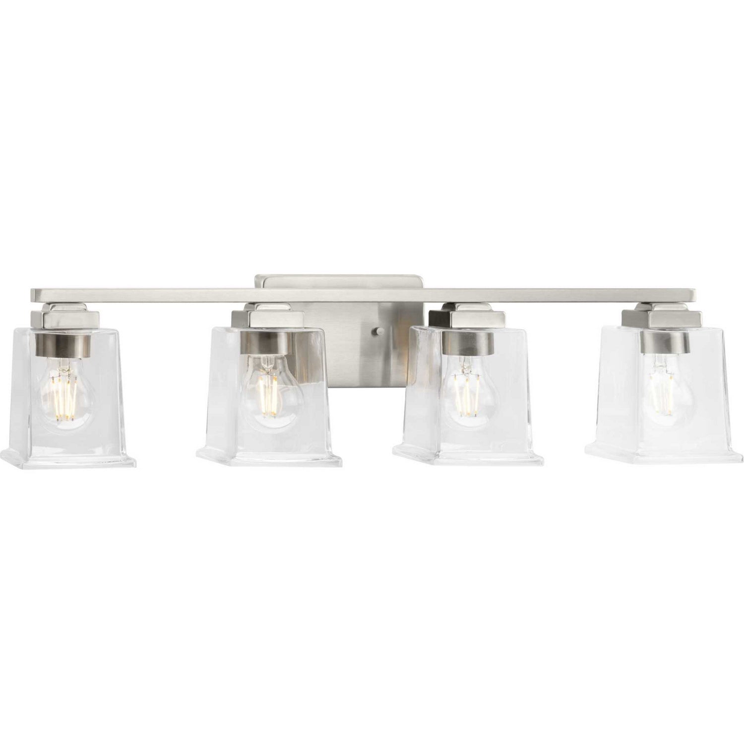 Progress Lighting - P300380-009 - Four Light Bath Vanity - Gilmour - Brushed Nickel