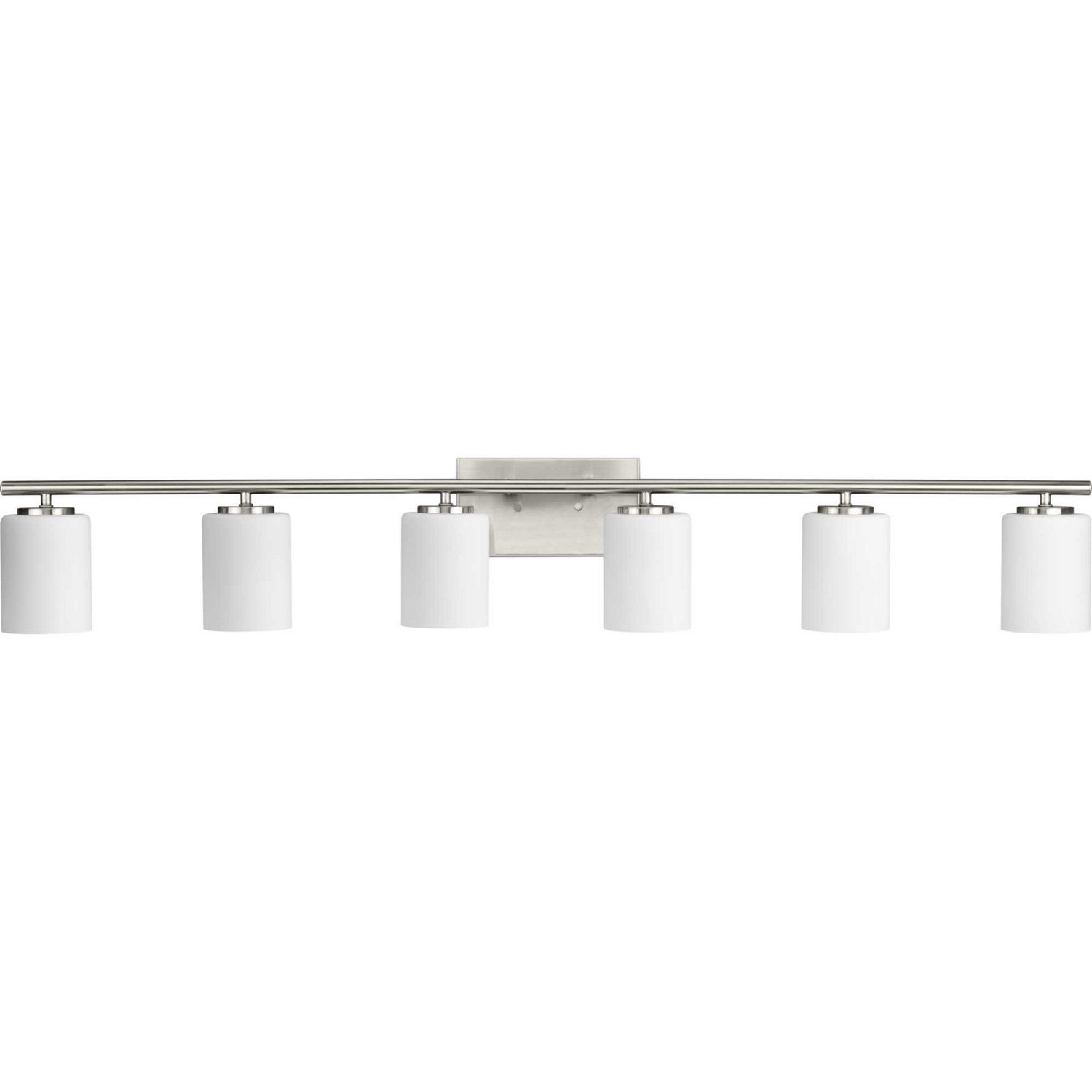 Progress Lighting - P300385-009 - Six Light Bath Vanity - Replay - Brushed Nickel