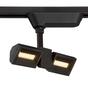 Eurofase - 29672-028 - TRACKHEAD,LED,2LT,10W,BLACK - Black