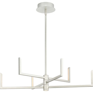 Progress Lighting - P400260-186-30 - LED Chandelier - Pivot LED - Burnished Nickel