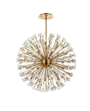 Elegant Lighting - 2500D44SG - 32 Light Pendant - Vera - Gold