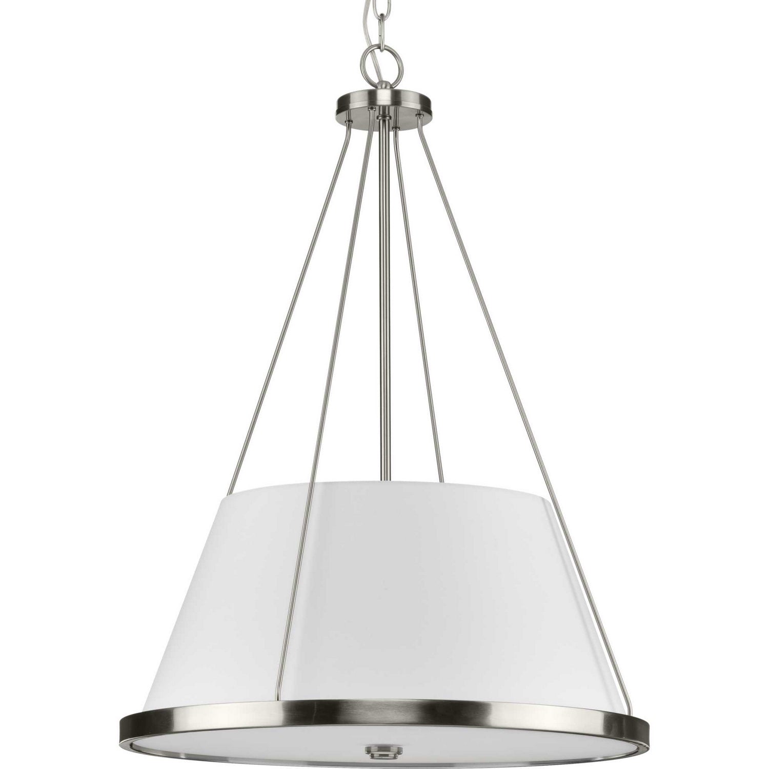 Progress Lighting - P500357-009 - Three Light Pendant - Saffert - Brushed Nickel