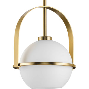 Progress Lighting - P500358-109 - One Light Pendant - Delayne - Brushed Bronze