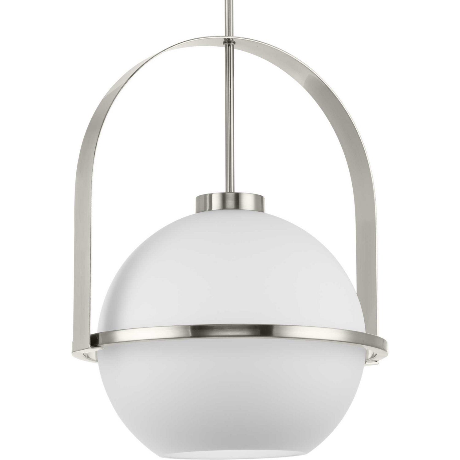 Progress Lighting - P500359-009 - One Light Pendant - Delayne - Brushed Nickel