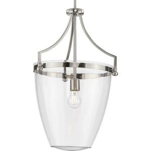 Progress Lighting - P500361-009 - One Light Pendant - Parkhurst - Brushed Nickel