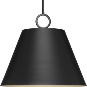 Progress Lighting - P500368-31M - Three Light Pendant - Parkhurst - Matte Black