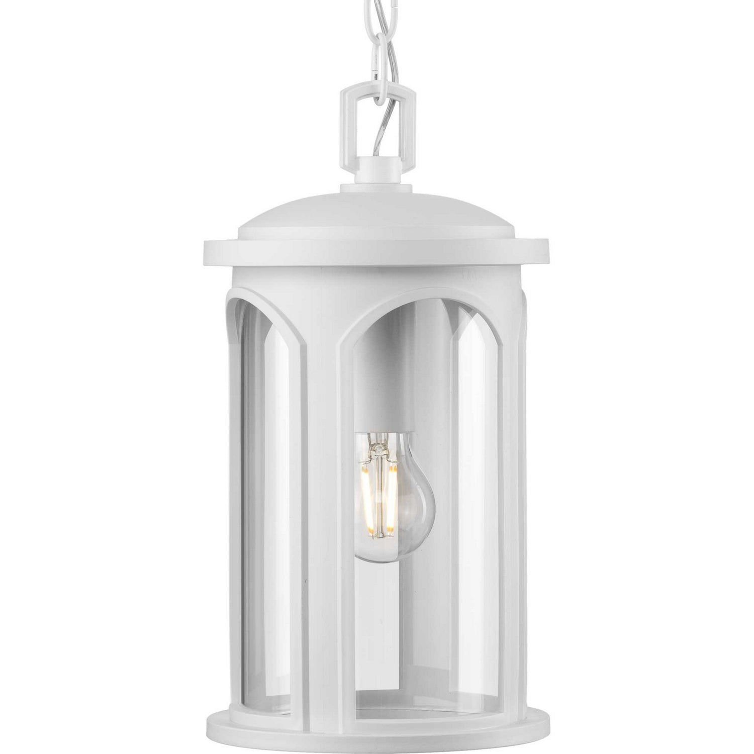 Progress Lighting - P550050-028 - One Light Outdoor Wall Lantern - Gables - Satin White