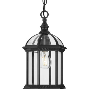 Progress Lighting - P550122-031 - One Light Outdoor Hanging Lantern - Dillard - Black