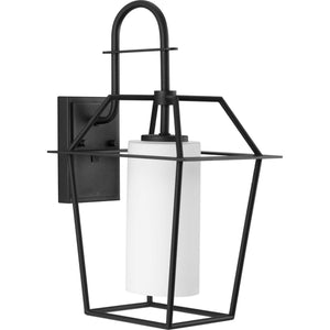 Progress Lighting - P560314-031 - One Light Outdoor Wall Lantern - Chilton - Black