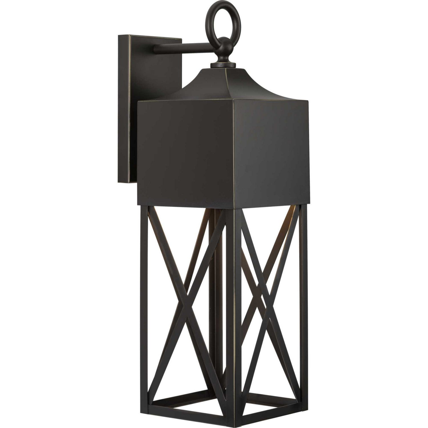 Progress Lighting - P560317-020 - One Light Outdoor Wall Lantern - Birkdale - Antique Bronze